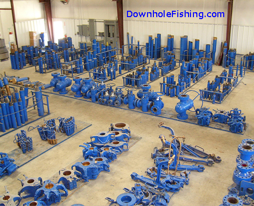 Downhole Fishing Tools of the Fort Worth Basin over the Barnett Shale providing downhole fishing tools